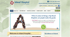 Desktop Screenshot of inlandhospital.org